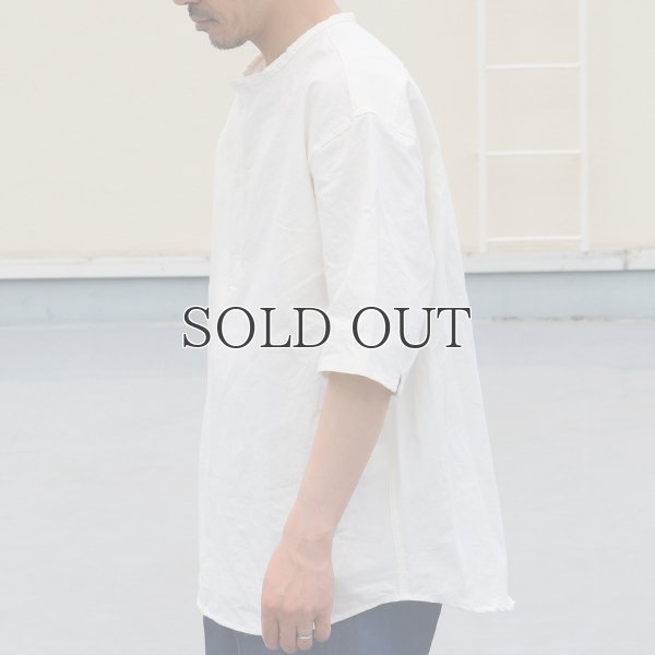 画像10: コットンヘンプ タイプライター スリーピング ハーフスリーブシャツ【MADE IN JAPAN】『日本製』/ Upscape Audience