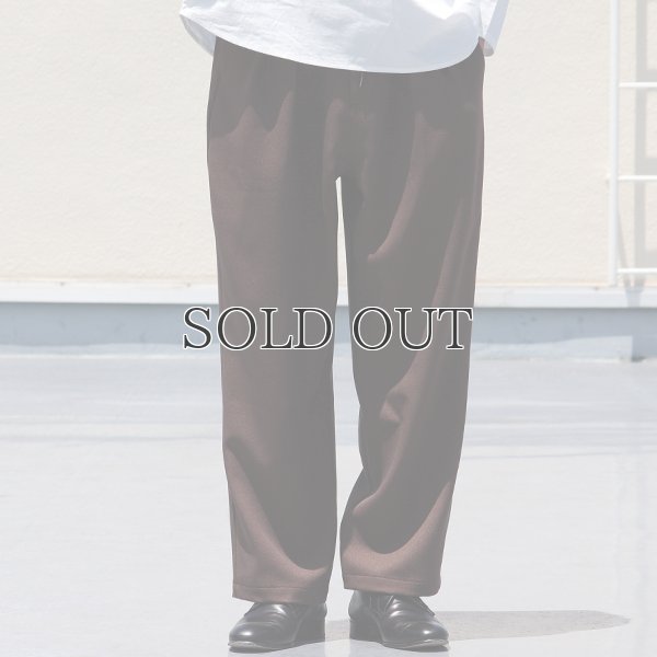 画像16: LANATEC® （ラナテック）LEI （ レイ ）TECH ウールライク サージ 2タック イージーワイドパンツ【MADE IN JAPAN】『日本製』【送料無料】/ Upscape Audience