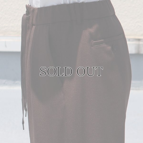 画像20: LANATEC® （ラナテック）LEI （ レイ ）TECH ウールライク サージ 2タック イージーワイドパンツ【MADE IN JAPAN】『日本製』【送料無料】/ Upscape Audience