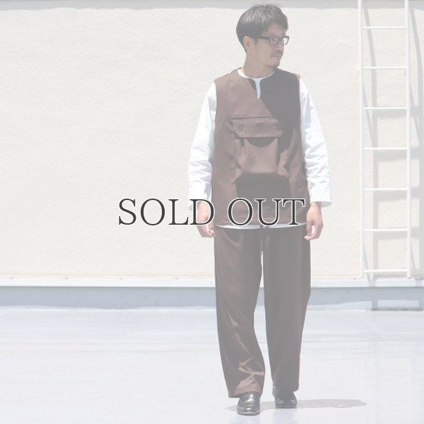 画像18: LANATEC® （ラナテック）LEI （ レイ ）TECH ウールライク サージ 2タック イージーワイドパンツ【MADE IN JAPAN】『日本製』【送料無料】/ Upscape Audience