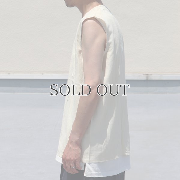 画像5: DEAD STOCK / French army 50s Linen Vest(フランス軍 50年代 リネンベスト)