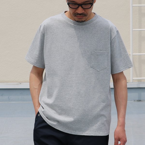 画像3: USAファブリック丸胴国産ポケットTEE【FABRIC MADE IN USA】【ASSEMBLED IN JAPAN】『日本製』