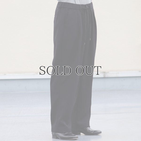 画像13: LANATEC® (ラナテック) LEI (レイ) TECH ウールライク カルゼ 2タック イージー ワイドパンツ【MADE IN JAPAN】『日本製』【送料無料】/ Upscape Audience