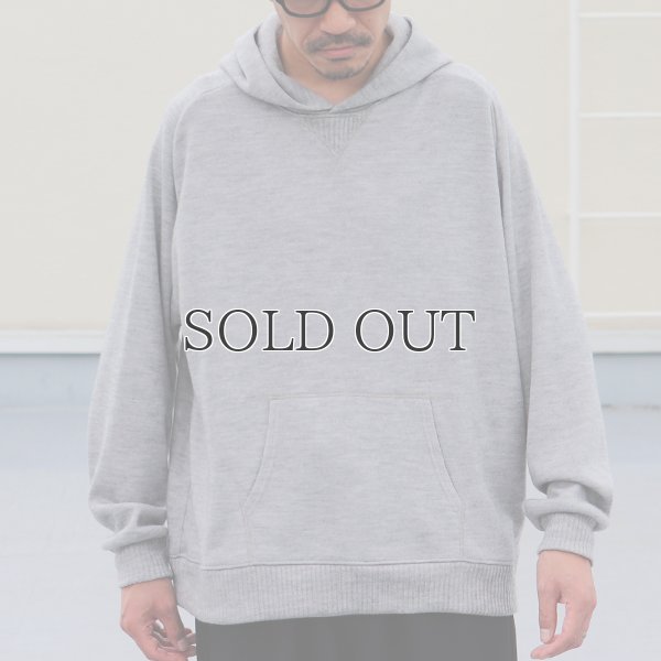 画像3: EXLANWOOL® (エクスランウール) スムース ガゼット プルパーカー『MADE IN JAPAN』『日本製』/ Upscape Audience