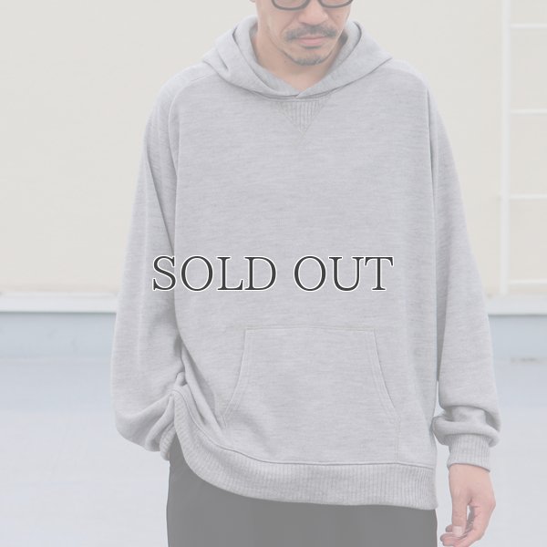 画像4: EXLANWOOL® (エクスランウール) スムース ガゼット プルパーカー『MADE IN JAPAN』『日本製』/ Upscape Audience