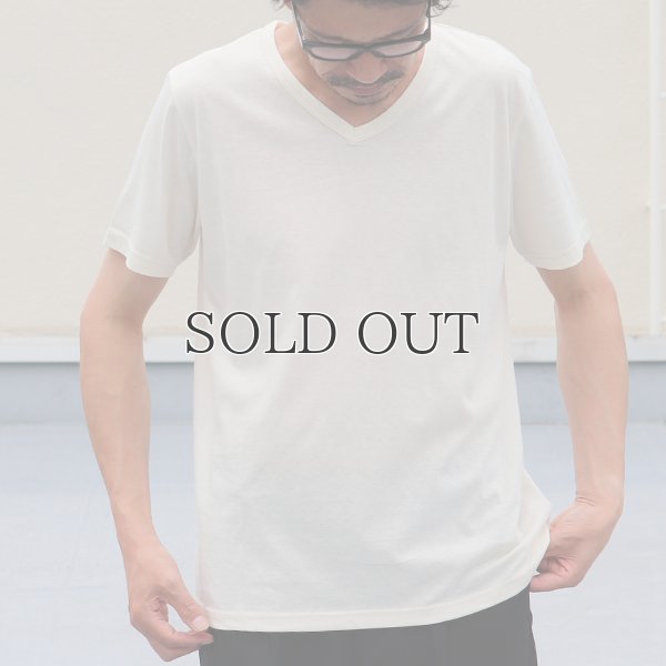 画像2: オーガニックコットン天竺Vネック半袖Tシャツ【MADE IN JAPAN】『日本製』/ Upscape Audience