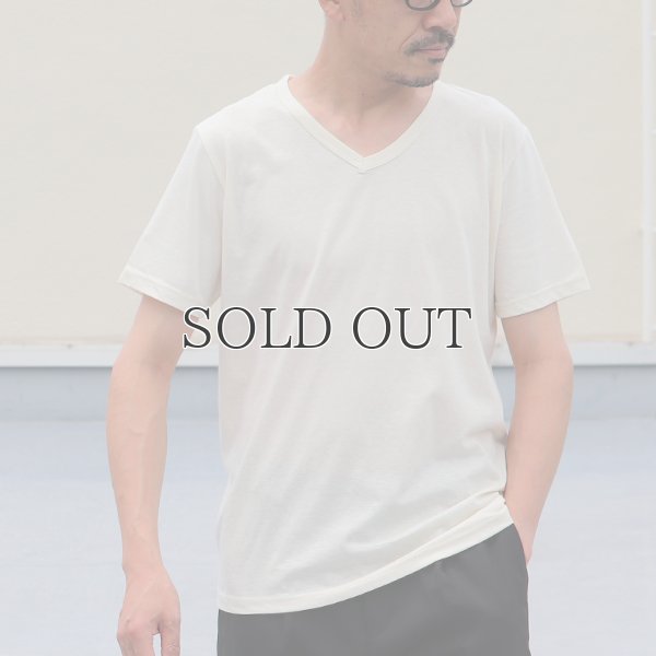 画像3: オーガニックコットン天竺Vネック半袖Tシャツ【MADE IN JAPAN】『日本製』/ Upscape Audience