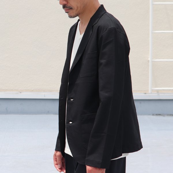 画像5: ギャバジンストレッチ 2Bテーラードジャケット【MADE IN JAPAN】『日本製』/ Upscape Audience