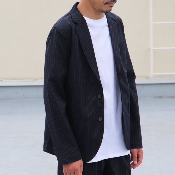 画像4: ギャバジンストレッチ 2Bテーラードジャケット【MADE IN JAPAN】『日本製』 / Upscape Audience