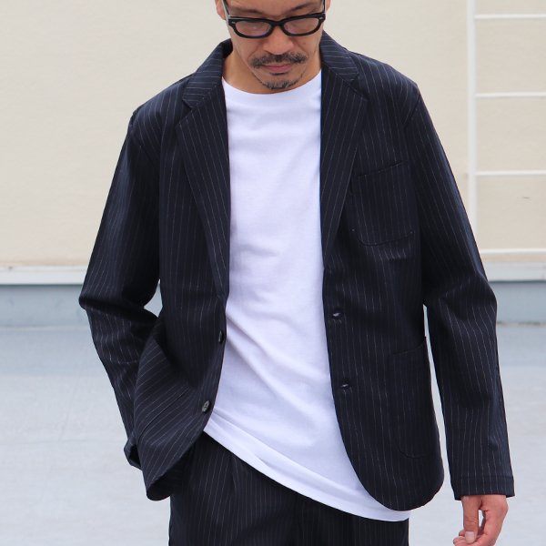 画像3: ギャバジンストレッチ 2Bテーラードジャケット【MADE IN JAPAN】『日本製』 / Upscape Audience