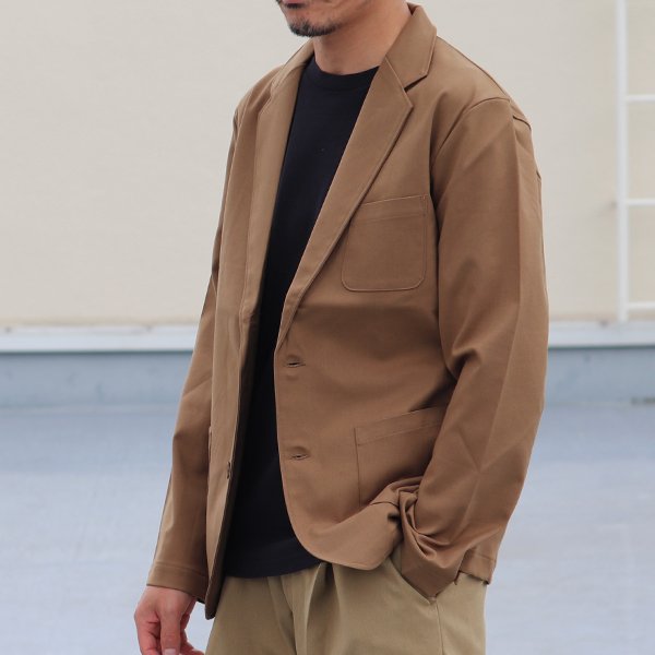 画像5: ギャバジンストレッチ 2Bテーラードジャケット【MADE IN JAPAN】『日本製』/ Upscape Audience