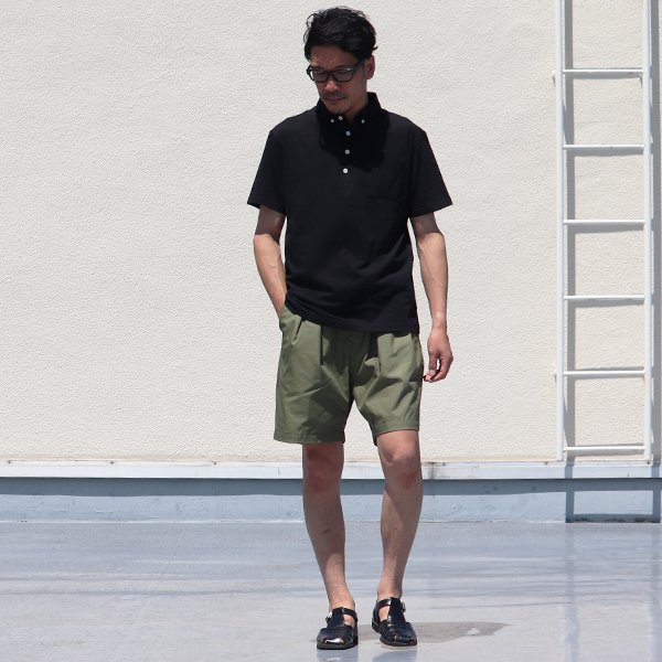 画像9: 【RE PRICE/価格改定】コーマ天竺 チビ衿ボタンダウン グラスポケット付 ポロシャツ【MADE IN JAPAN】『日本製』/ Upscape Audience