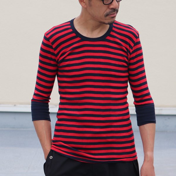 画像3: 【RE PRICE / 価格改定】別注 USA製 クルーネック 7分袖 Tシャツ / Miller × Audience