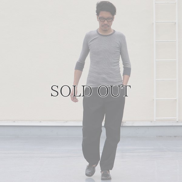 画像8: 別注 USA製 クルーネック 7分袖 Tシャツ / Miller × Audience