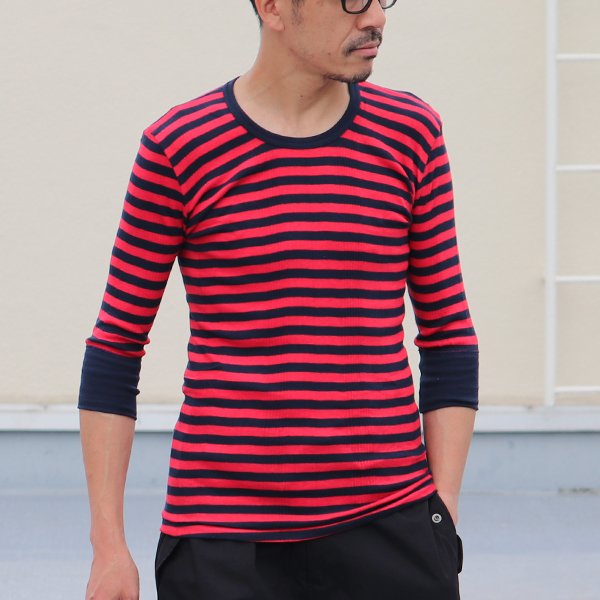 画像4: 【RE PRICE / 価格改定】別注 USA製 クルーネック 7分袖 Tシャツ / Miller × Audience