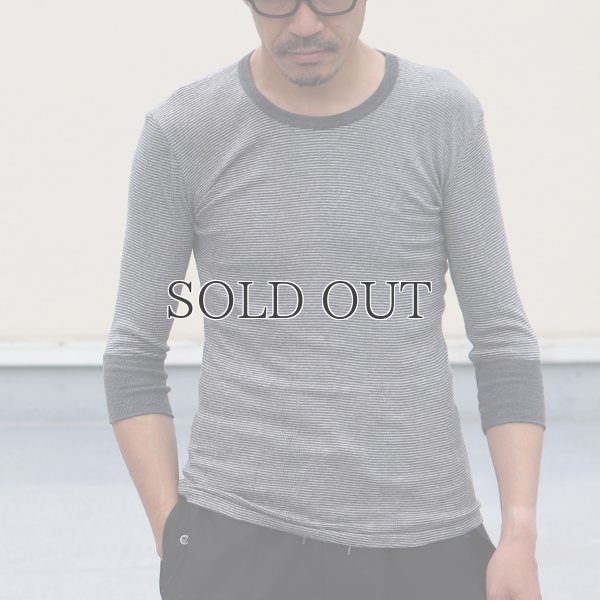 画像3: 別注 USA製 クルーネック 7分袖 Tシャツ / Miller × Audience