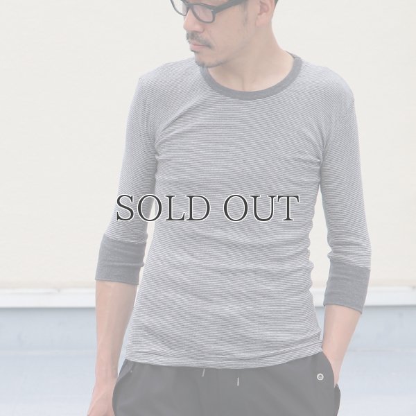 画像4: 別注 USA製 クルーネック 7分袖 Tシャツ / Miller × Audience