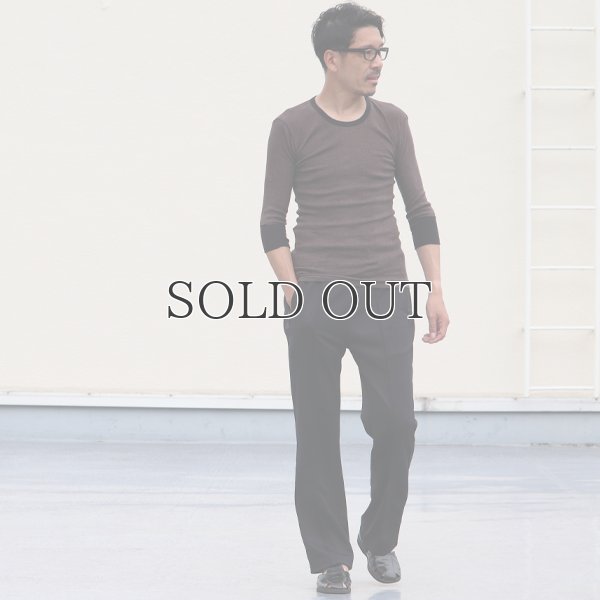 画像8: 別注 USA製 クルーネック 7分袖 Tシャツ / Miller × Audience