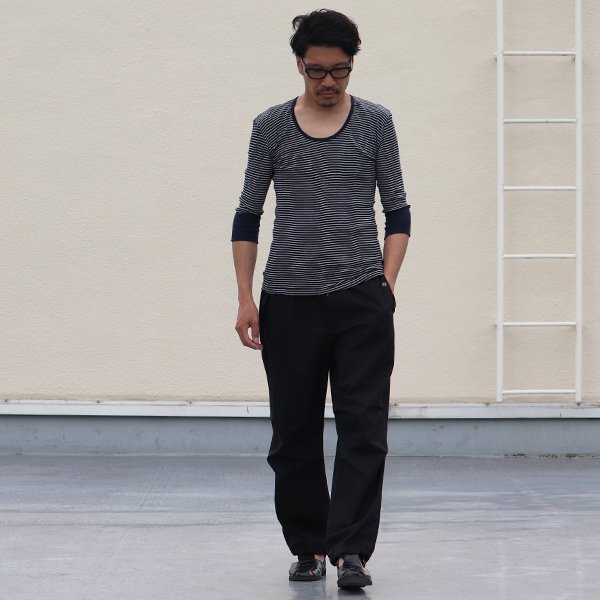 画像9: 【RE PRICE / 価格改定】別注USA製Uネック7分袖Tシャツ / Miller × Audience