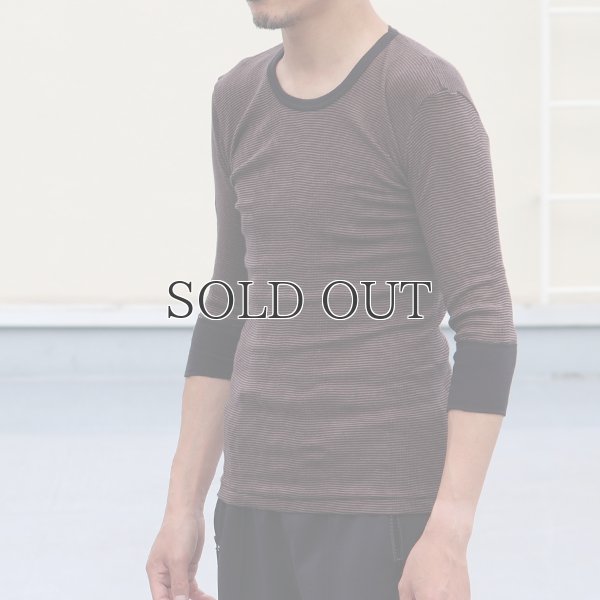 画像9: 別注 USA製 クルーネック 7分袖 Tシャツ / Miller × Audience