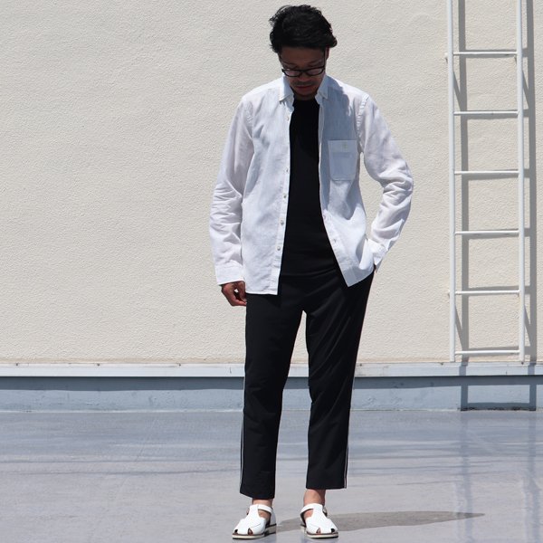 画像9: 【RE PRICE / 価格改定】Coolmax(クールマックス)ボタンダウンワイドスプレッドカラー長袖シャツ / Audience