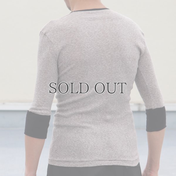 画像6: 別注USA製Uネック7分袖Tシャツ / Miller × Audience