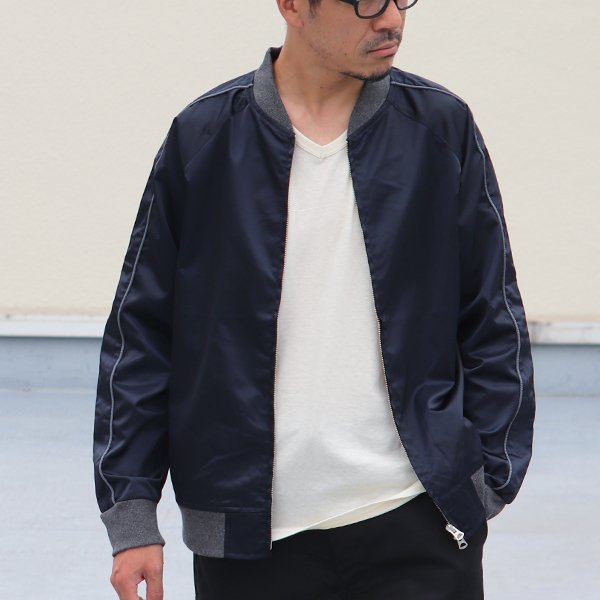 画像4: プレミアムナイロンスカA1ミリタリージャケット【MADE IN JAPAN】『日本製』【送料無料】 / Upscape Audience