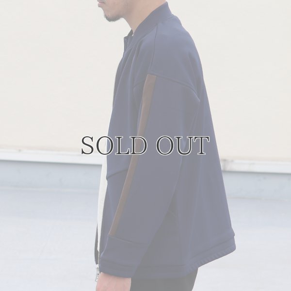 画像6: 4段スムース ライン スタンドZIPブルゾン 【MADE IN JAPAN】『日本製』 / Upscape Audience