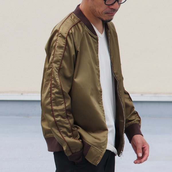 画像4: プレミアムナイロンスカA1ミリタリージャケット【MADE IN JAPAN】『日本製』【送料無料】 / Upscape Audience