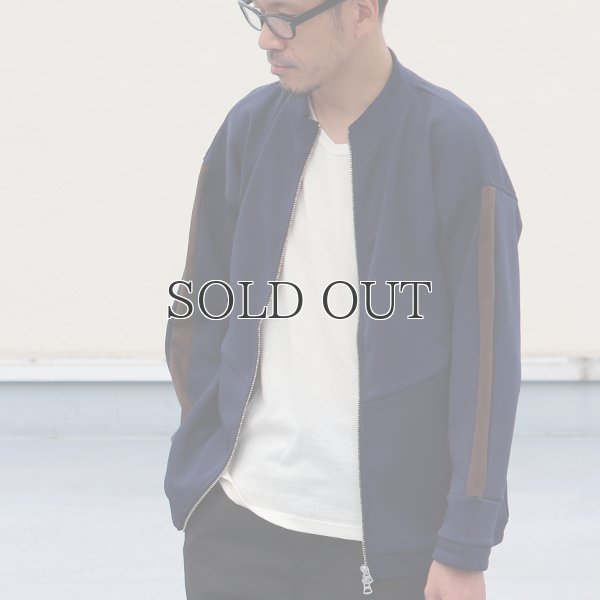 画像5: 4段スムース ライン スタンドZIPブルゾン 【MADE IN JAPAN】『日本製』 / Upscape Audience