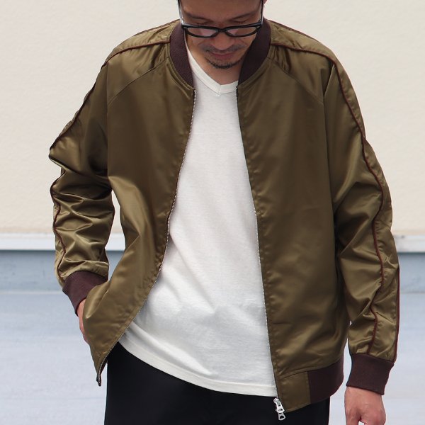 画像3: プレミアムナイロンスカA1ミリタリージャケット【MADE IN JAPAN】『日本製』【送料無料】 / Upscape Audience