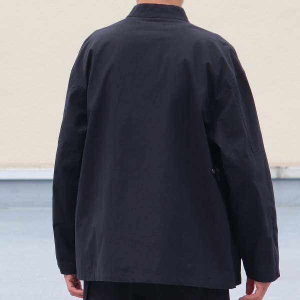 画像6: 馬布ヴィンテージフィニッシュ(ホースクロス)ホスピタルジャケット【MADE IN JAPAN】『日本製』/ Upscape Audience