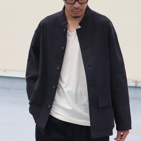 画像3: 馬布ヴィンテージフィニッシュ(ホースクロス)ホスピタルジャケット【MADE IN JAPAN】『日本製』/ Upscape Audience