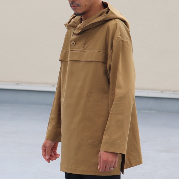 画像5: グロッシーツイル サイドスリット アノラックパーカ-【MADE IN JAPAN】『日本製』/ Upscape Audience