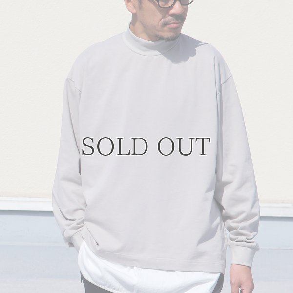 画像3: VORTEX 8オンス（MVS天竺）モックネック バルーン 長袖Tee『MADE IN JAPAN』『日本製』 / Upscape Audience