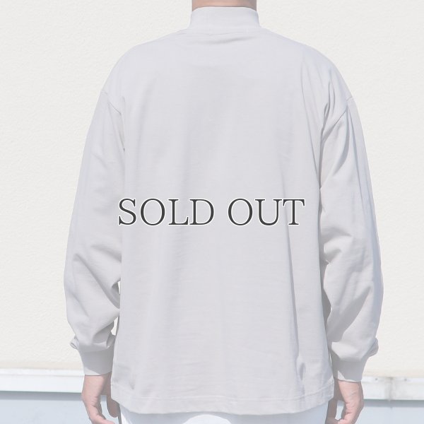 画像11: VORTEX 8オンス（MVS天竺）モックネック バルーン 長袖Tee『MADE IN JAPAN』『日本製』 / Upscape Audience