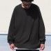 画像4: EXLANWOOL® (エクスランウール) スムース サドルショルダー ガゼット クルーネック長袖【MADE IN JAPAN】『日本製』 / Upscape Audience