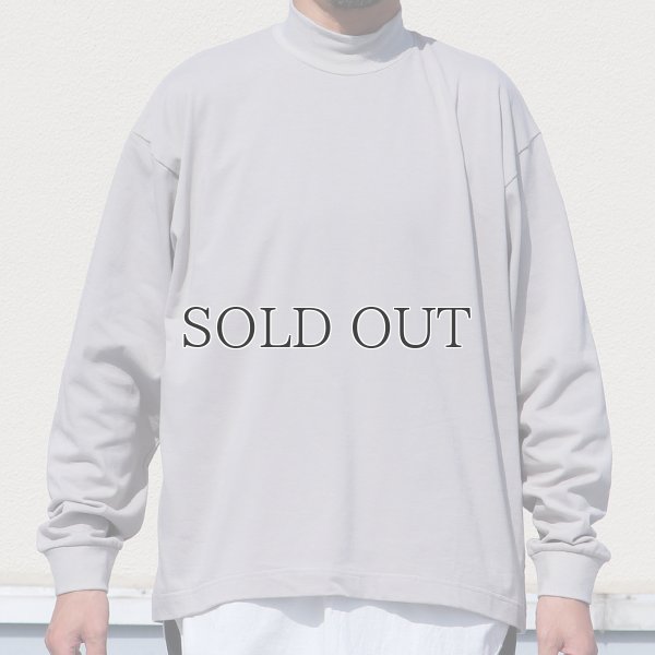 画像8: VORTEX 8オンス（MVS天竺）モックネック バルーン 長袖Tee『MADE IN JAPAN』『日本製』 / Upscape Audience