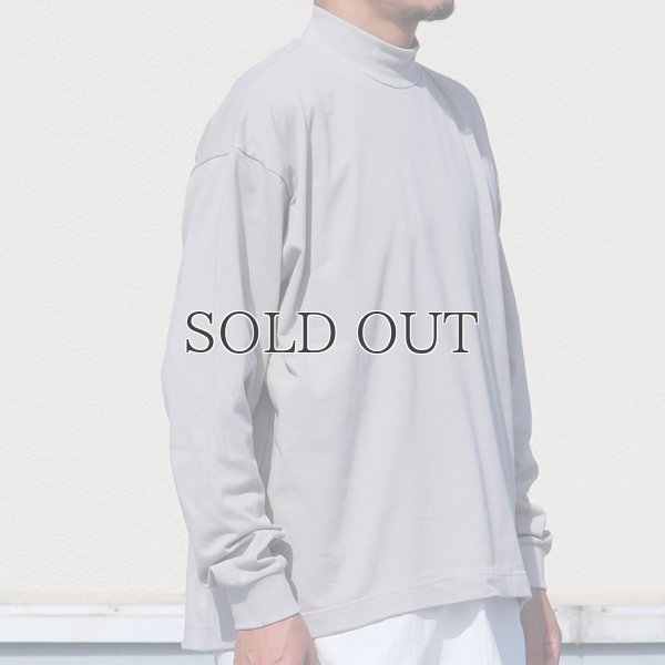 画像12: VORTEX 8オンス（MVS天竺）モックネック バルーン 長袖Tee『MADE IN JAPAN』『日本製』 / Upscape Audience