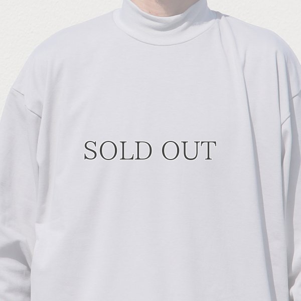 画像13: VORTEX 8オンス（MVS天竺）モックネック バルーン 長袖Tee『MADE IN JAPAN』『日本製』 / Upscape Audience