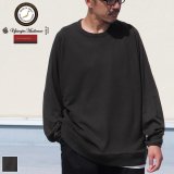 EXLANWOOL® (エクスランウール) スムース サドルショルダー ガゼット クルーネック長袖【MADE IN JAPAN】『日本製』 / Upscape Audience