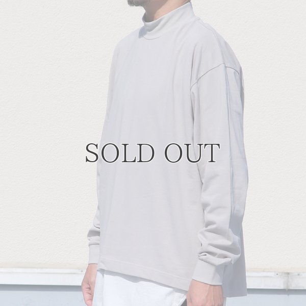 画像9: VORTEX 8オンス（MVS天竺）モックネック バルーン 長袖Tee『MADE IN JAPAN』『日本製』 / Upscape Audience