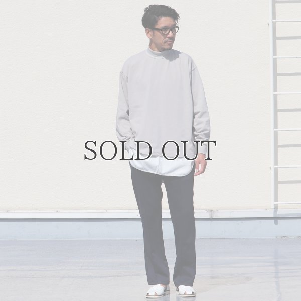 画像6: VORTEX 8オンス（MVS天竺）モックネック バルーン 長袖Tee『MADE IN JAPAN』『日本製』 / Upscape Audience