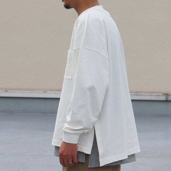 画像24: VORTEX 8オンス(MVS天竺)サイドスリット Aライン L/S Tシャツ【MADE IN JAPAN】『日本製』/ Upscape Audience