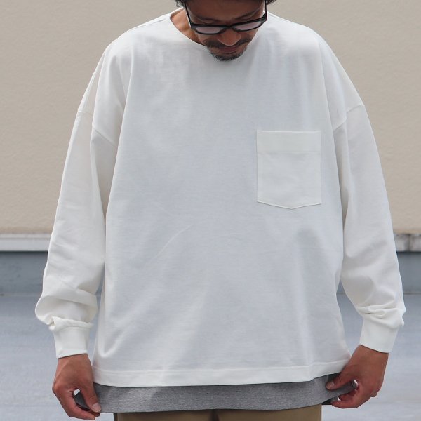 画像23: VORTEX 8オンス(MVS天竺)サイドスリット Aライン L/S Tシャツ【MADE IN JAPAN】『日本製』/ Upscape Audience