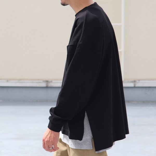画像18: VORTEX 8オンス(MVS天竺)サイドスリット Aライン L/S Tシャツ【MADE IN JAPAN】『日本製』/ Upscape Audience