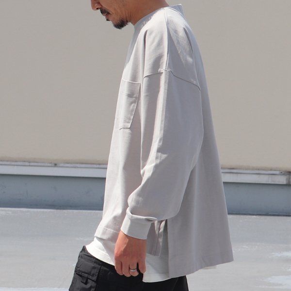 画像21: VORTEX 8オンス(MVS天竺)サイドスリット Aライン L/S Tシャツ【MADE IN JAPAN】『日本製』/ Upscape Audience