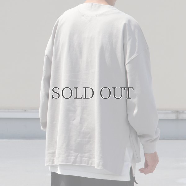 画像5: VORTEX 8オンス（MVS天竺）サイドスリット Aライン L/S Tシャツ【MADE IN JAPAN】『日本製』/ Upscape Audience