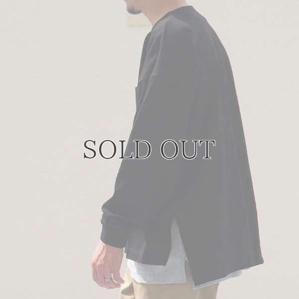 画像9: VORTEX 8オンス(MVS天竺)サイドスリット Aライン L/S Tシャツ【MADE IN JAPAN】『日本製』/ Upscape Audience