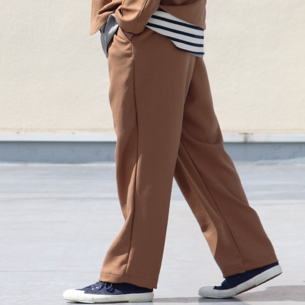 画像12: LANATEC® (ラナテック) LEI( レイ) TECH ウールライク カルゼ 2タック イージー ワイドパンツ【MADE IN JAPAN】『日本製』【送料無料】/ Upscape Audience